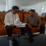 Ketua Demisioner Forum PPPK Lombok Tengah, Dayat berkoordinasi dengan Sekretariat DPRD Lombok Tengah terkait rencana hearing Forum Calon PPPK dengan legislative setempat.